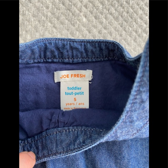 Girl jean dress 5T - Picture 3 of 5